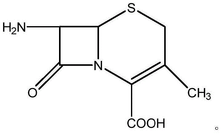 A kind of preparation method of 7-adca