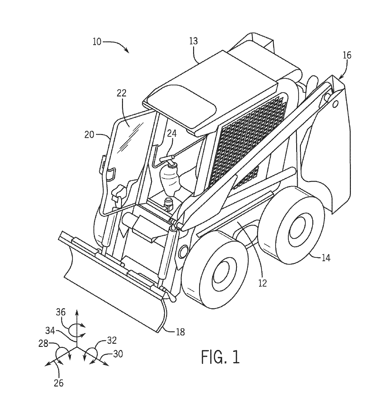 System and method for autonomous steering control of work vehicles