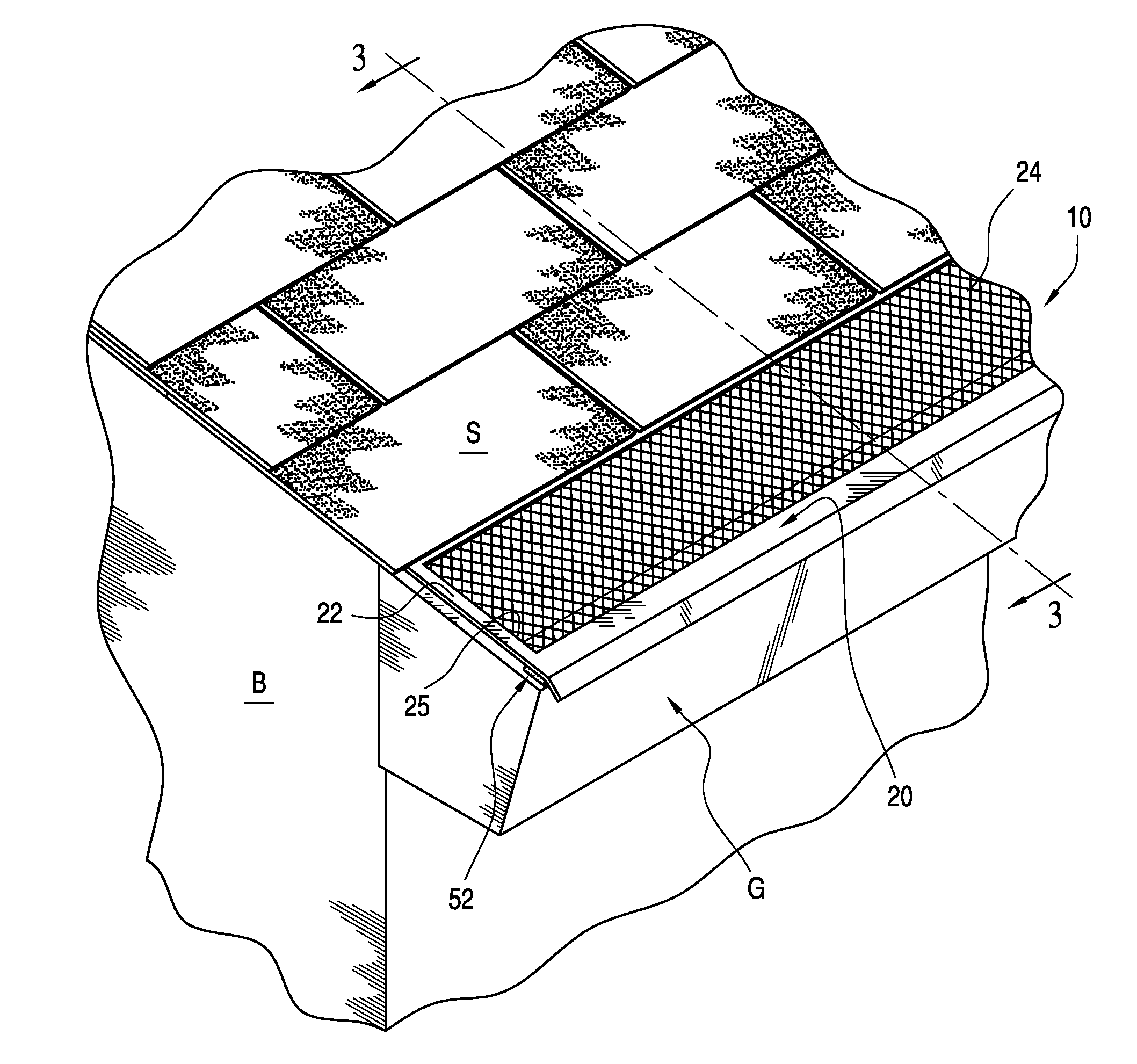 Gutter guard barier