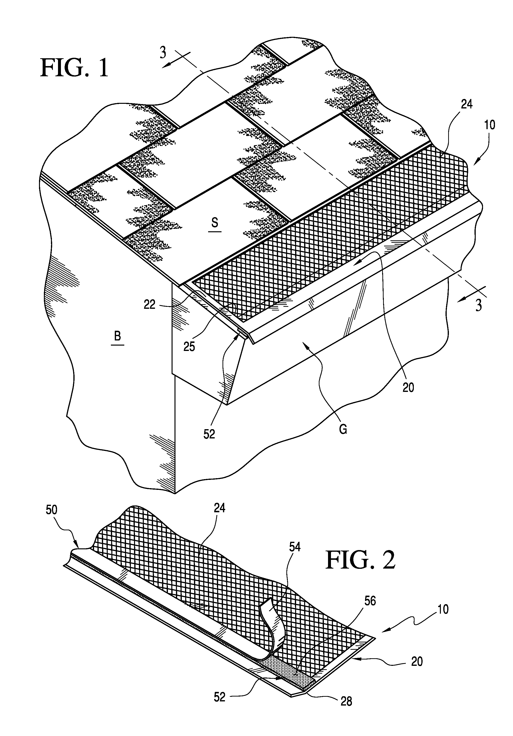 Gutter guard barier