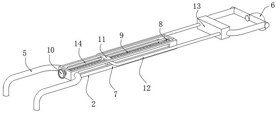 Ecological environment-friendly soil detecting and sampling device