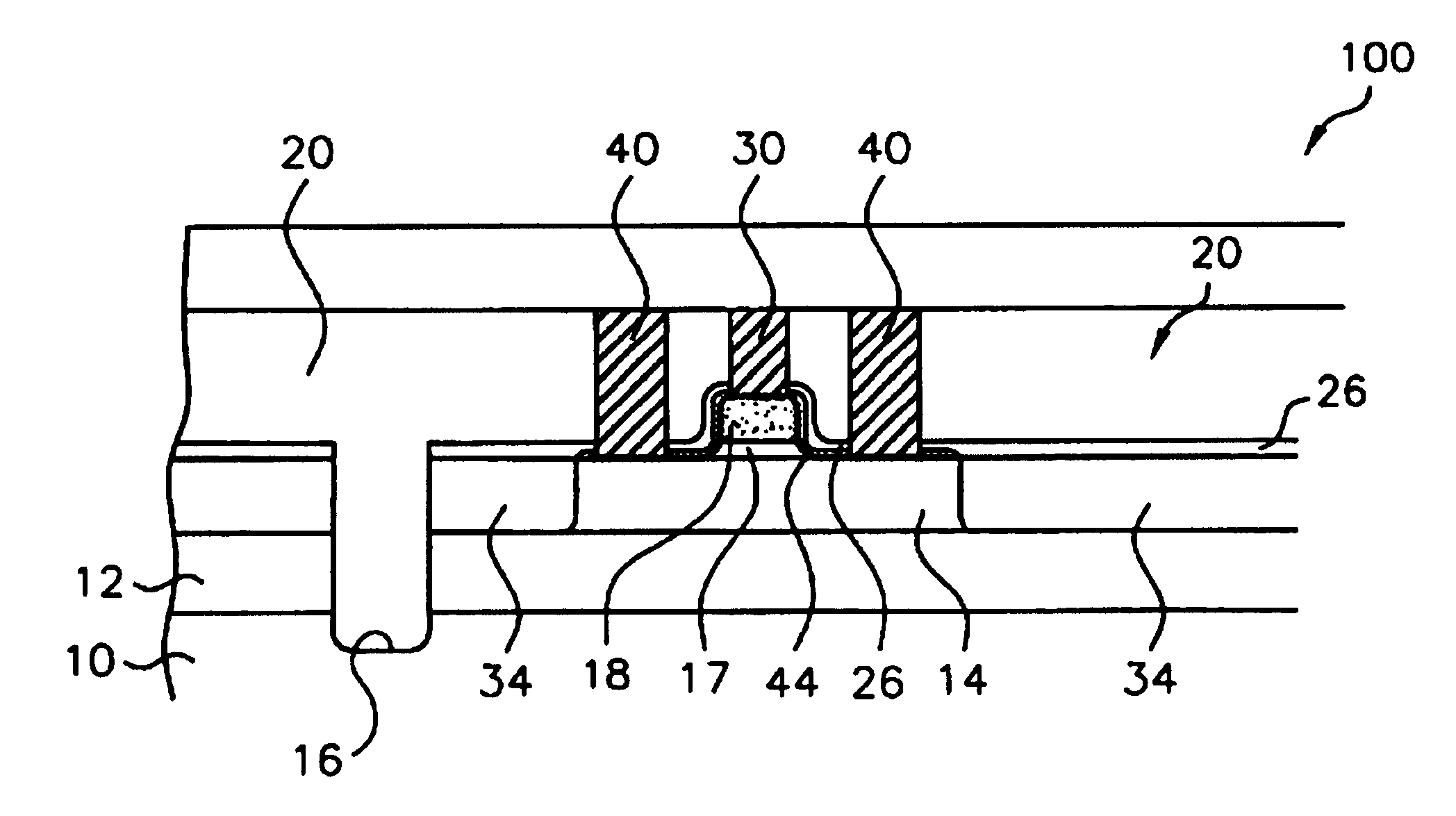 Silicon-on-insulator chip having an isolation barrier for reliability