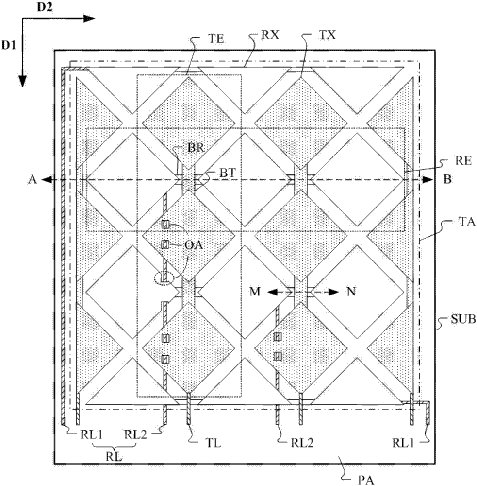 Touch panel and display device