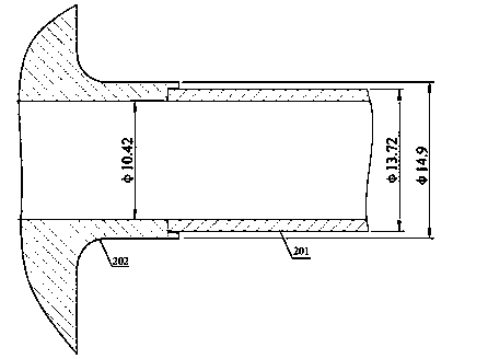 Pipe plate inner hole welding method for small-aperture heat exchange pipe