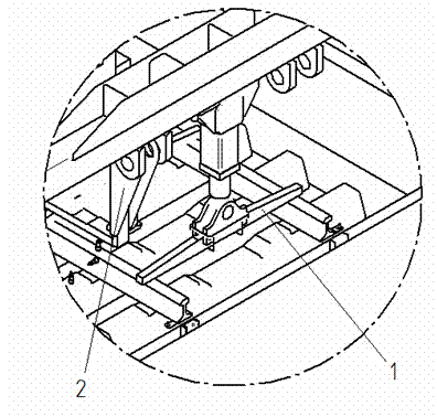 Cyclic loading tamping teststand for indoor crushed stone ballast track beds