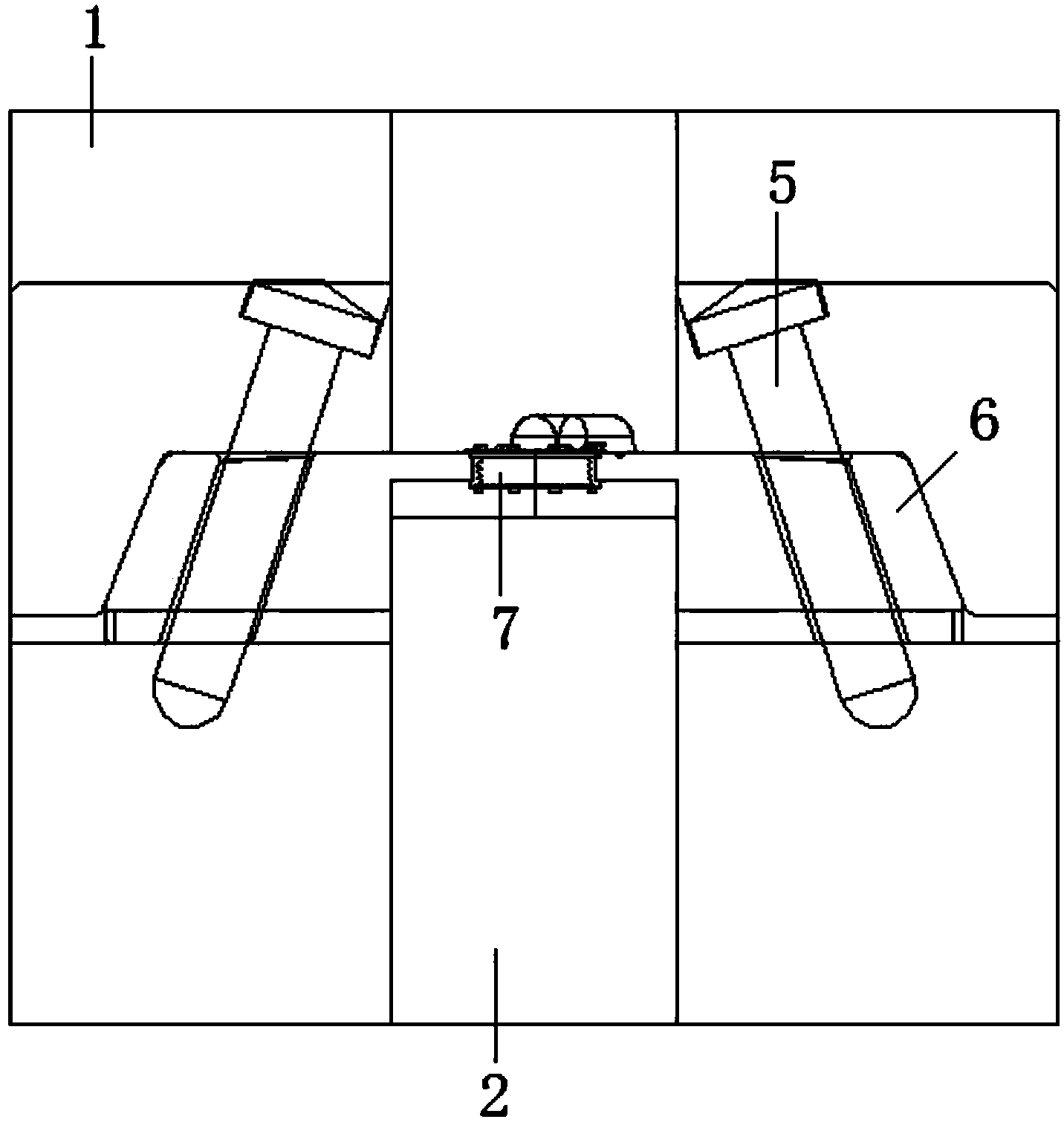 Mould for producing precise plastic parts