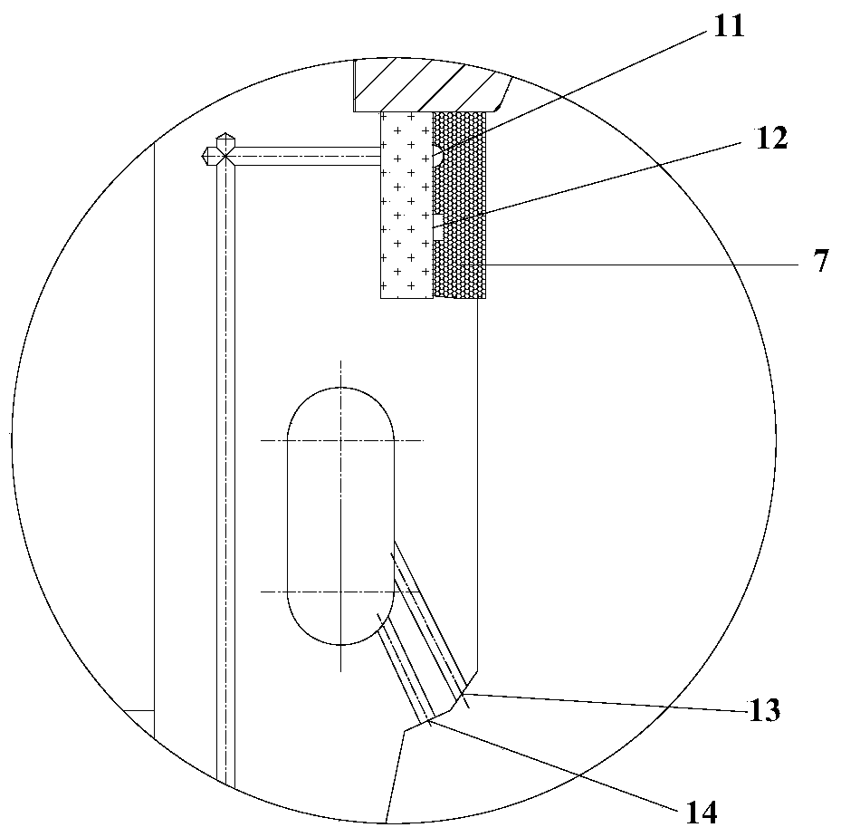 A device and method for preparing large-scale high-quality aluminum alloy ingots