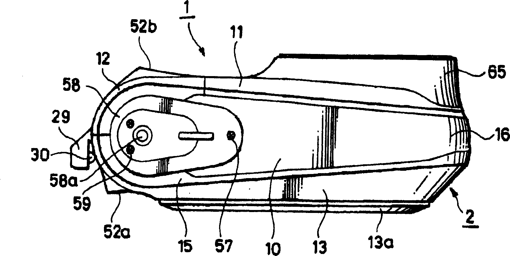 Waterproof type electronic device