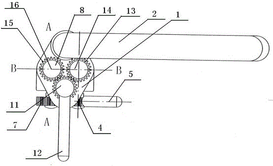 Four-valve-element faucet without water mixer