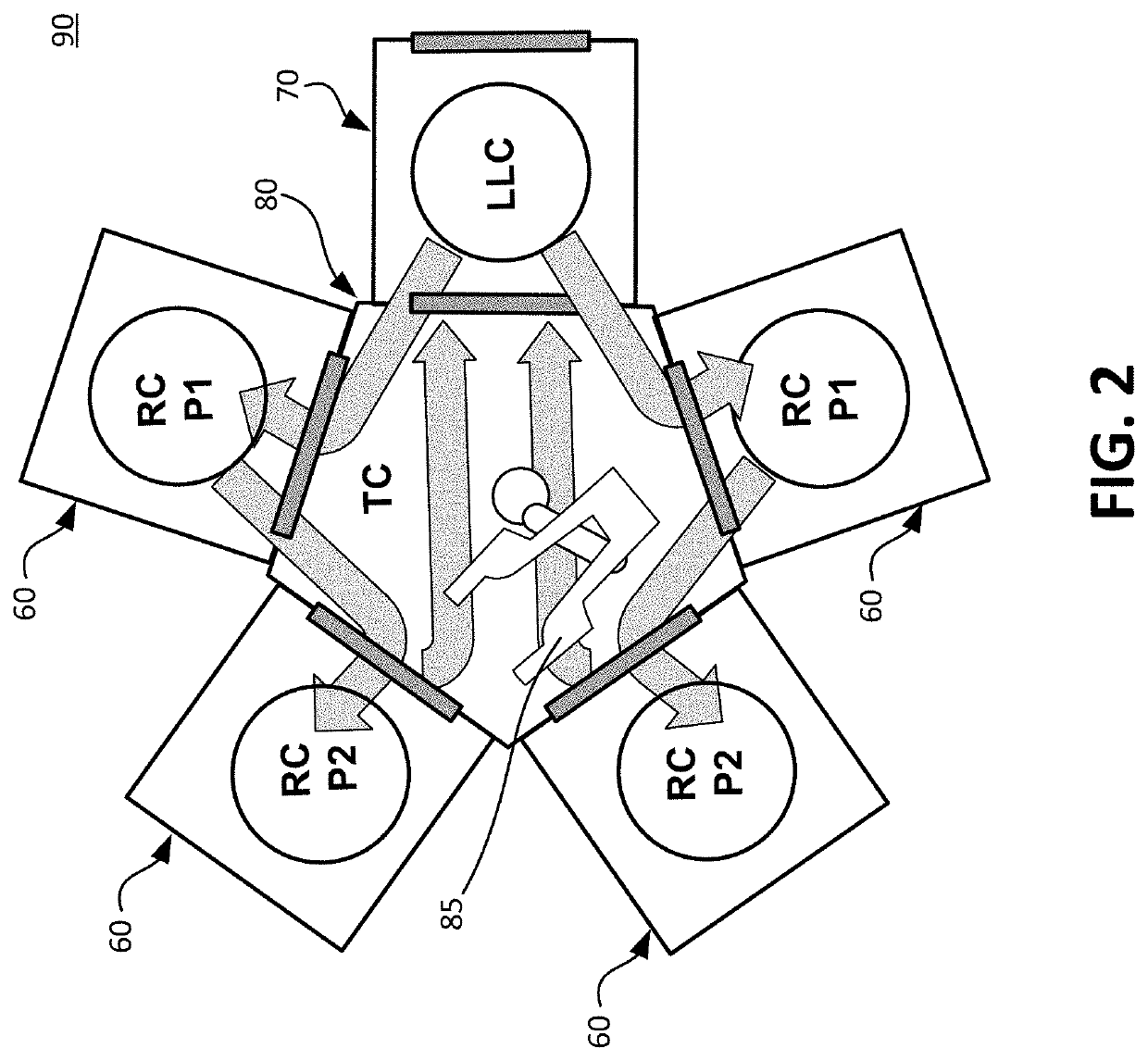 Reactor system with multi-directional reaction chamber