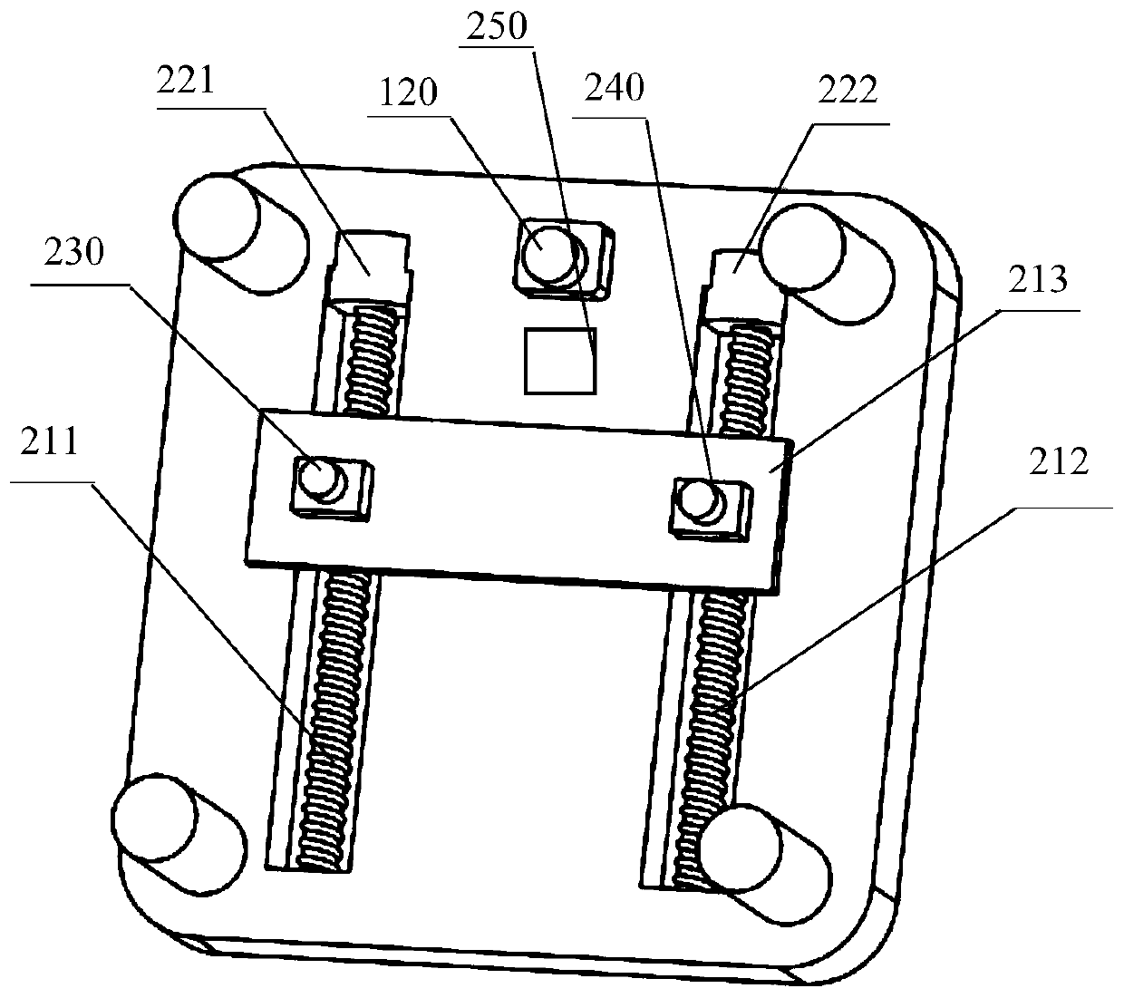 Vein development photographic device and three-dimensional panoramic model generation method thereof