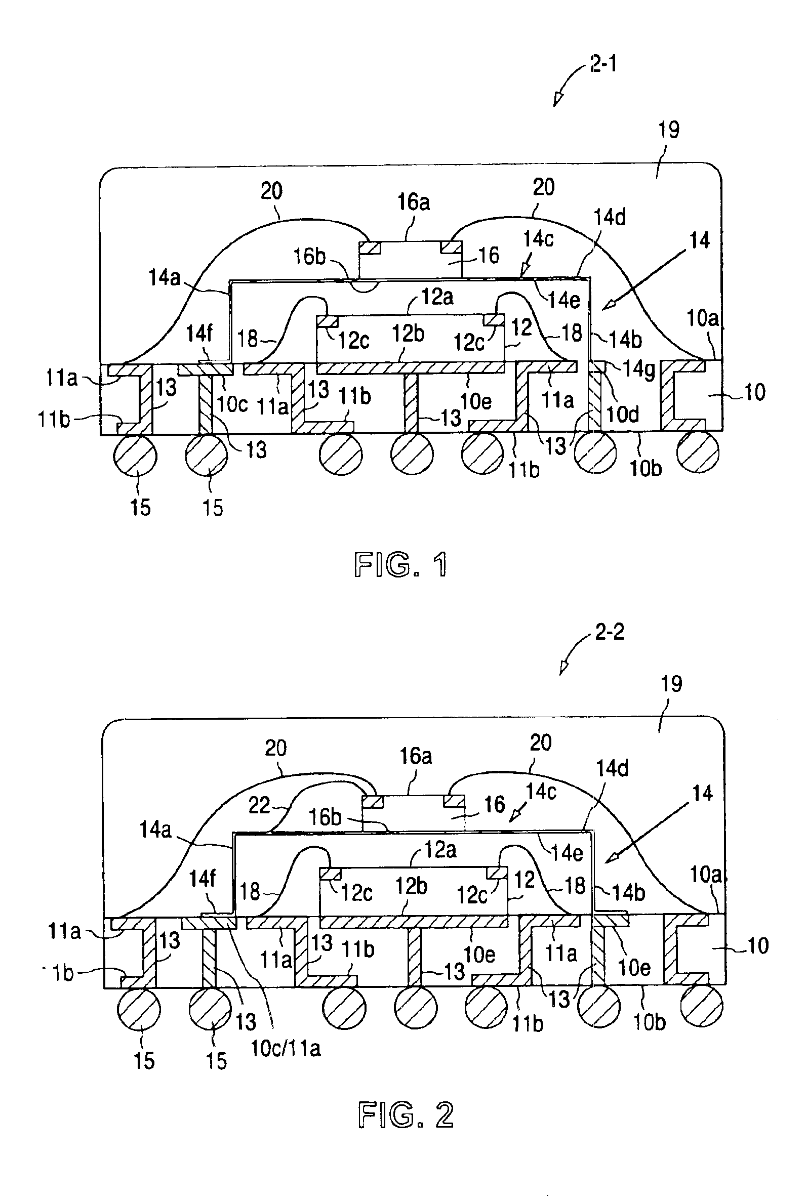 Structures for improving heat dissipation in stacked semiconductor packages