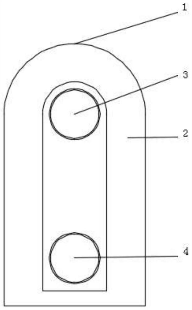 Solar engineering transverse insertion type heat collection header