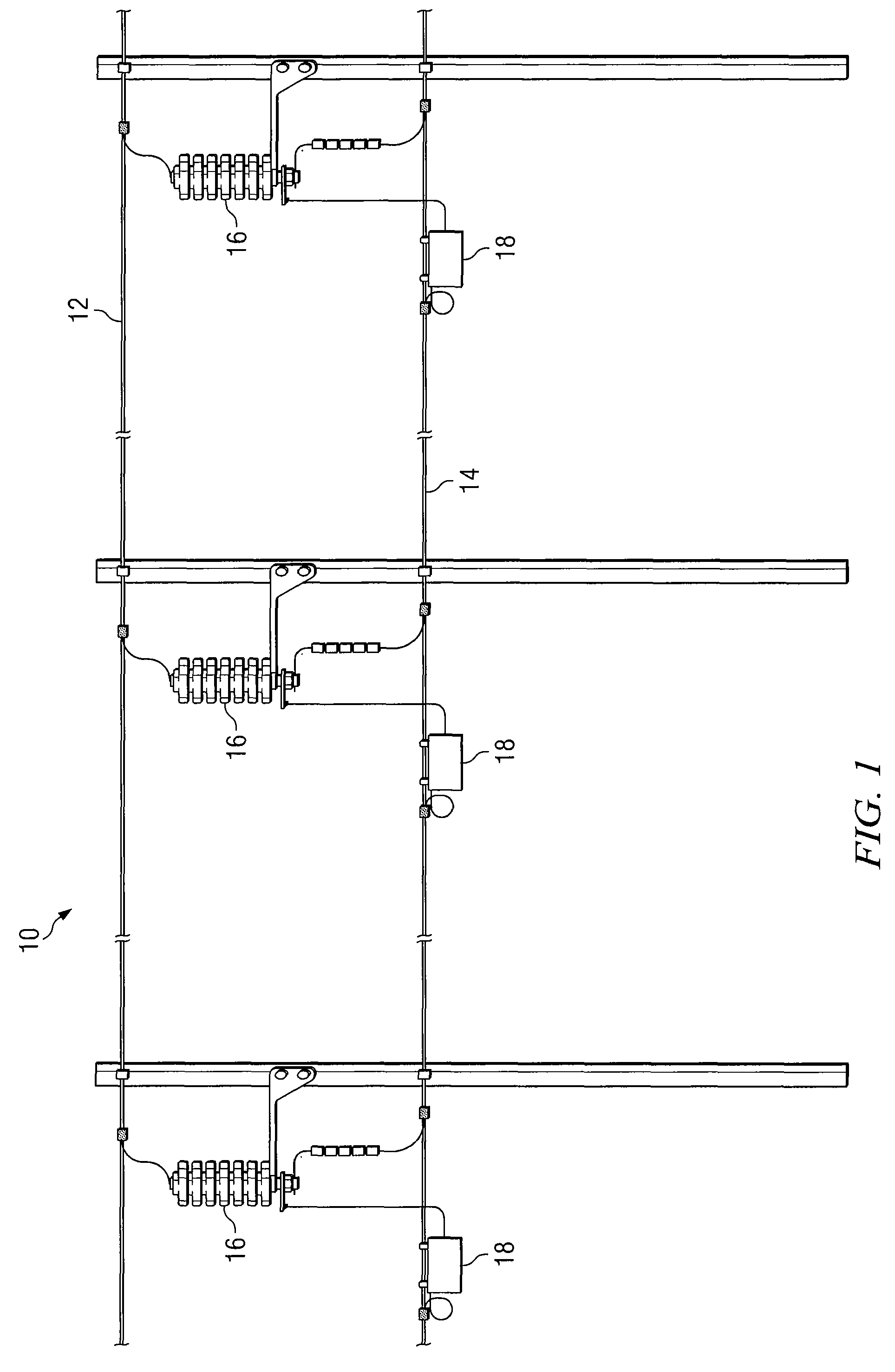 Coupling of communications signals to a power line