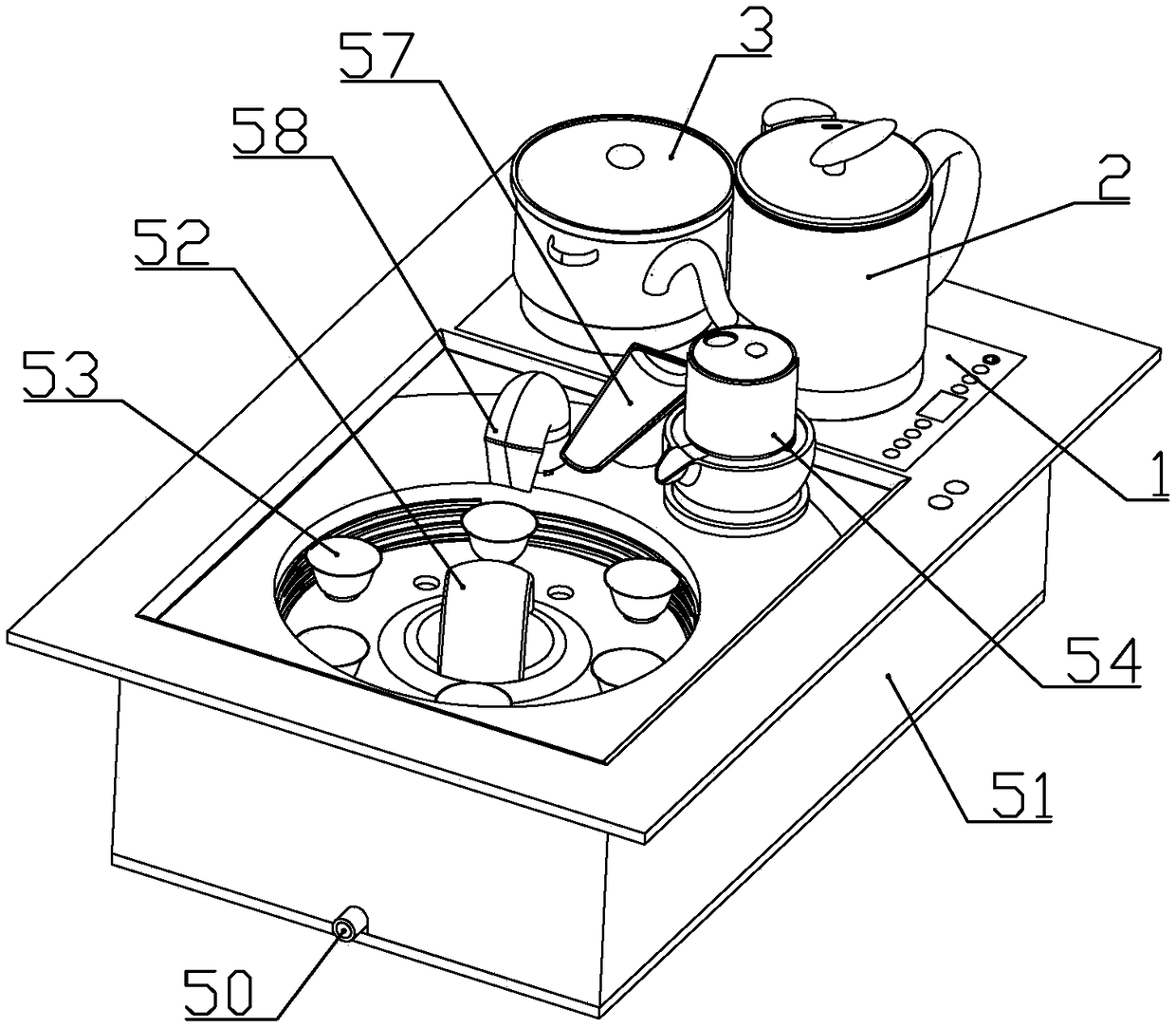 Intelligent tea set