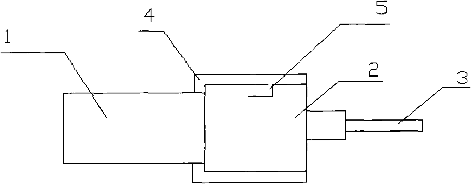 Lubricating direct-current reducing motor