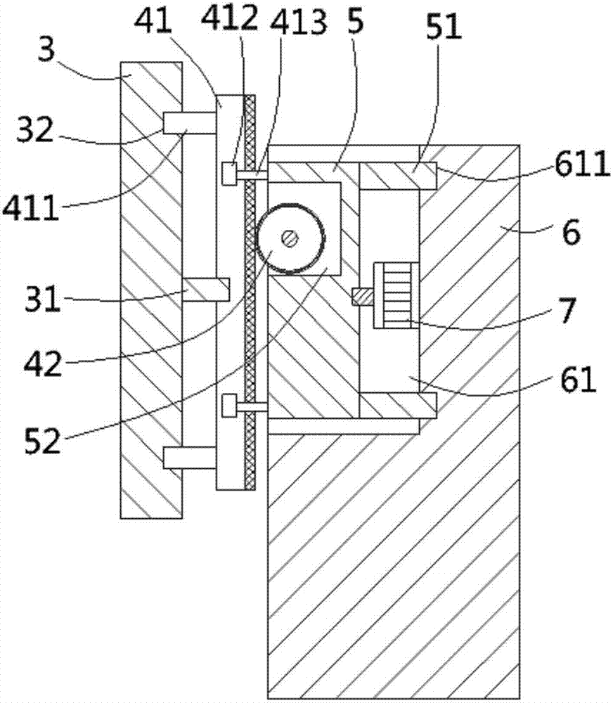 Cylindrical capacitor positioning detection mechanism