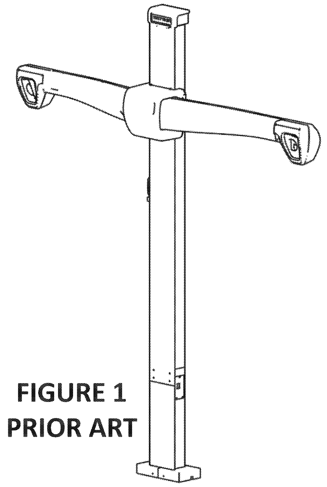 Vehicle wheel alignment measurement system camera and adas calibration support structure