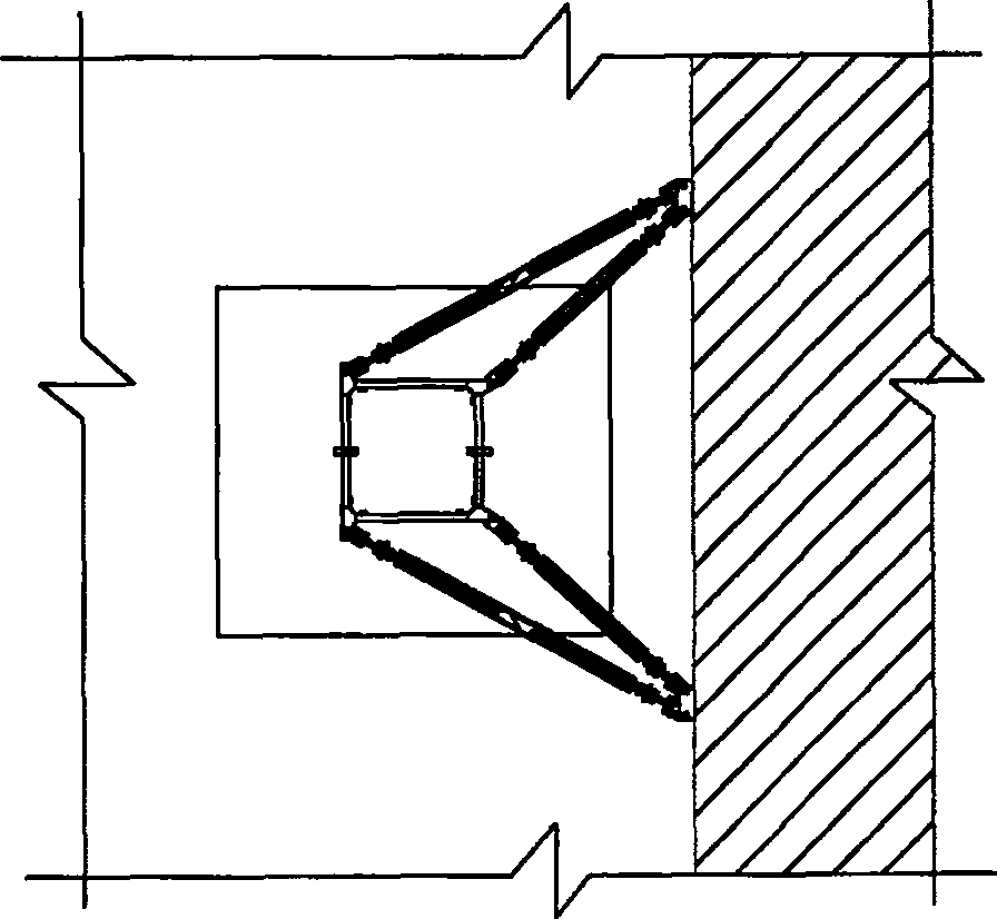 Tower crane foundation for construction and manufacturing method thereof