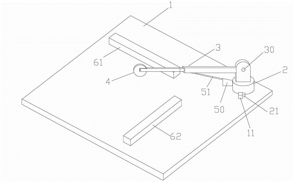 Automatic detection device for touch screen