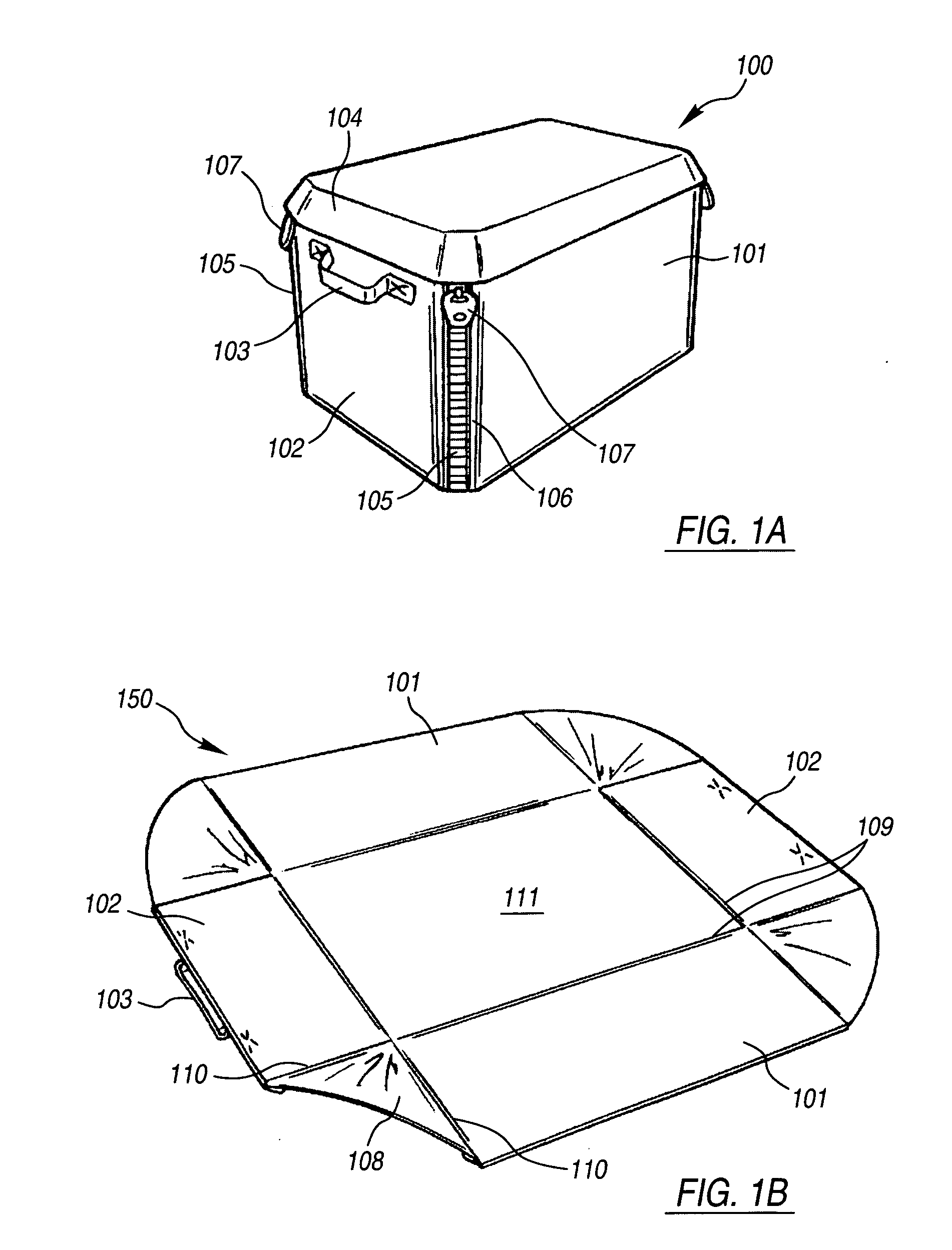 Multipurpose storage device and method