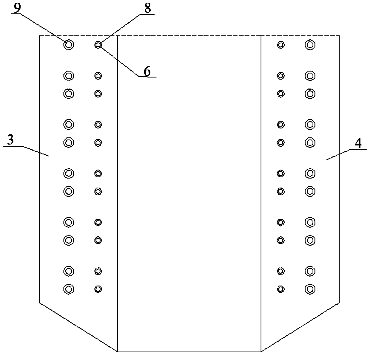 Exhaust steam front-loading W flame boiler with on-arch secondary air spraying openings and air distribution method