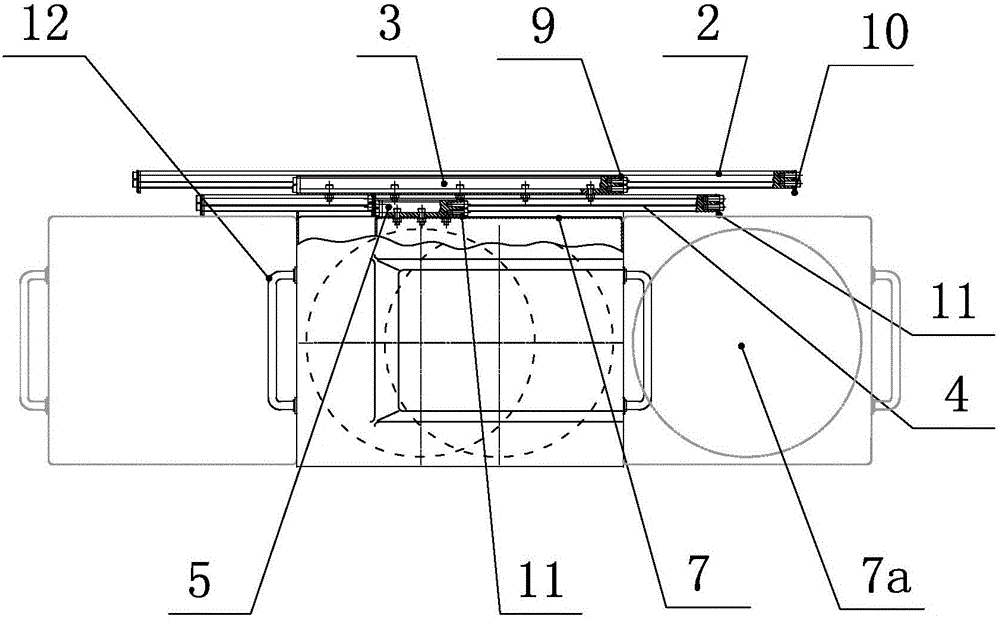 A folding type cable terminal processing center