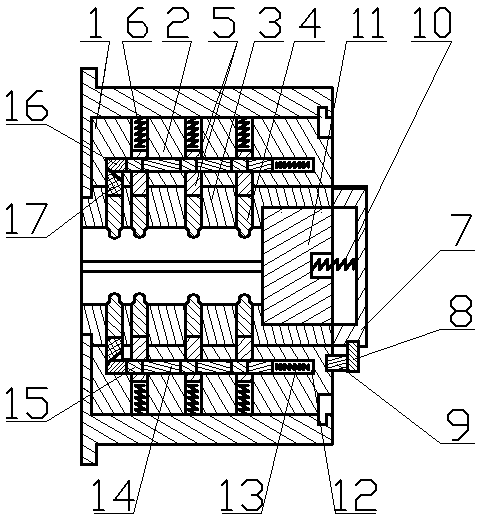 Electric interlocking hidden connecting anti-theft lock