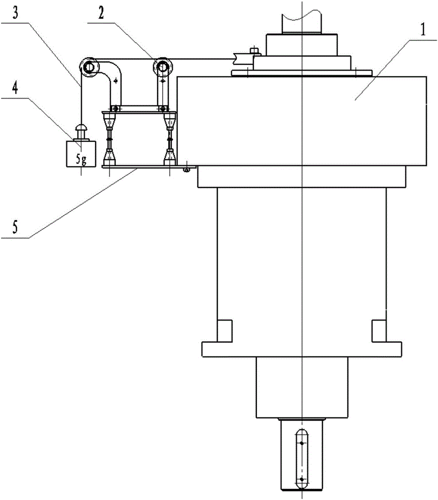 Method used for measuring frictional torque of hydrostatic bearing and other hydraulic devices