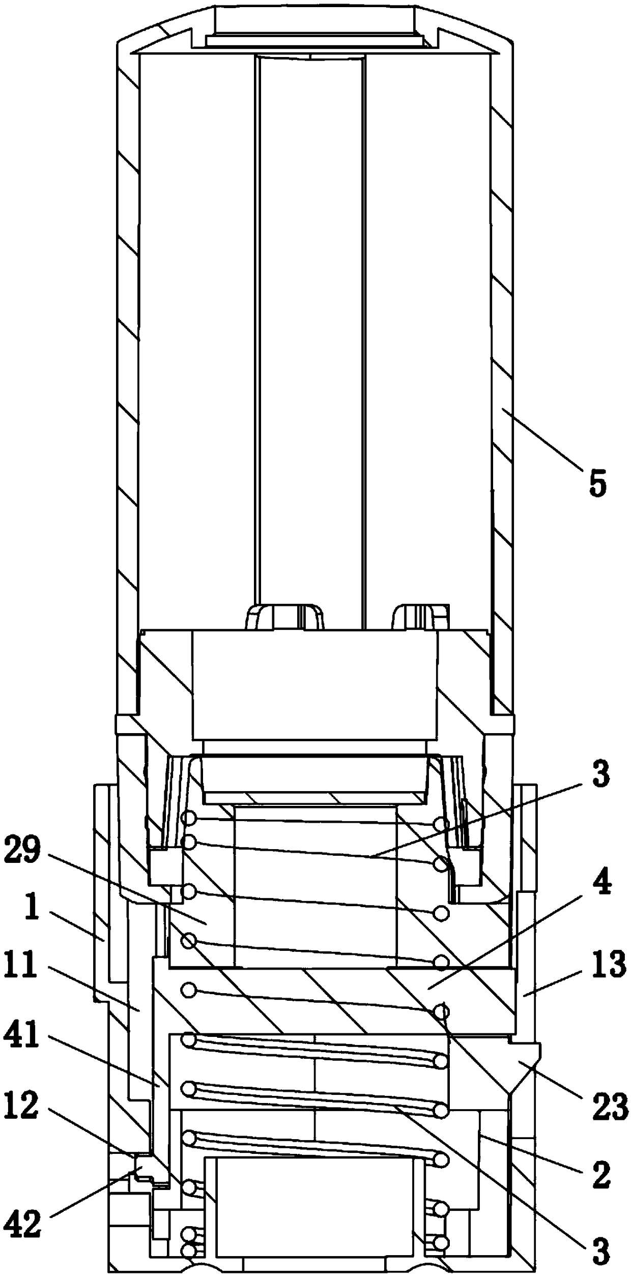 Elastic clamping base of wireless emitter and display screen support frame