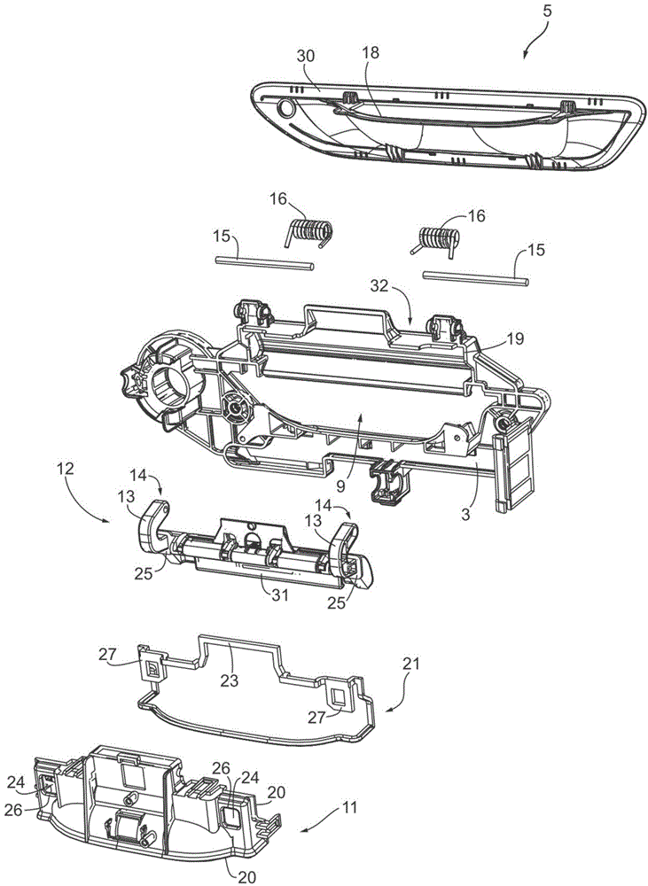 External door handle assembly