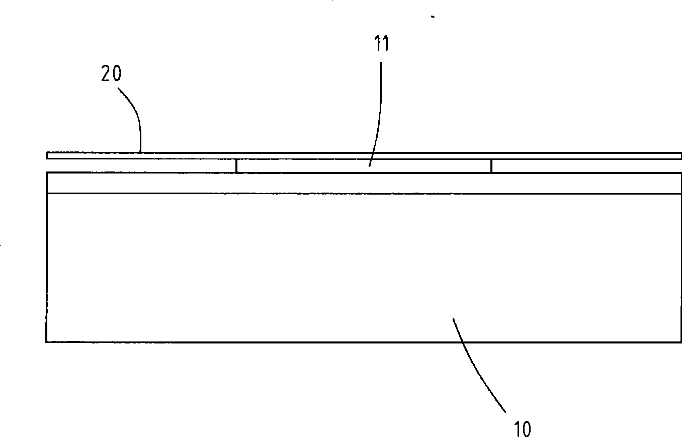 Assembling structure for flow passage board and following layer of fuel battery