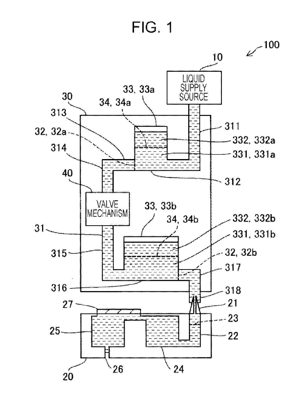 Flow path structure body, liquid ejecting apparatus, and liquid ejecting method