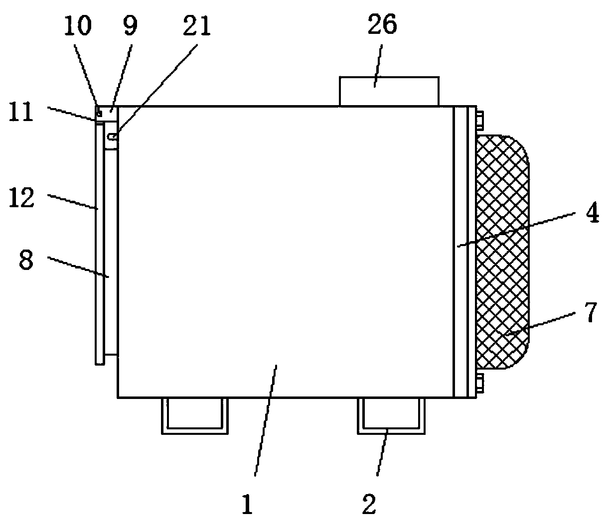 Cleaning protection device for industrial camera