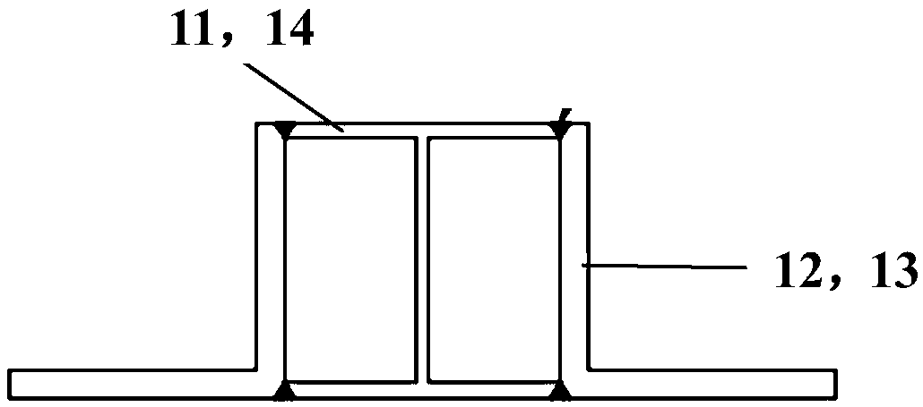 Damping standard prefabricated trave-type floor structure system convenient to construct