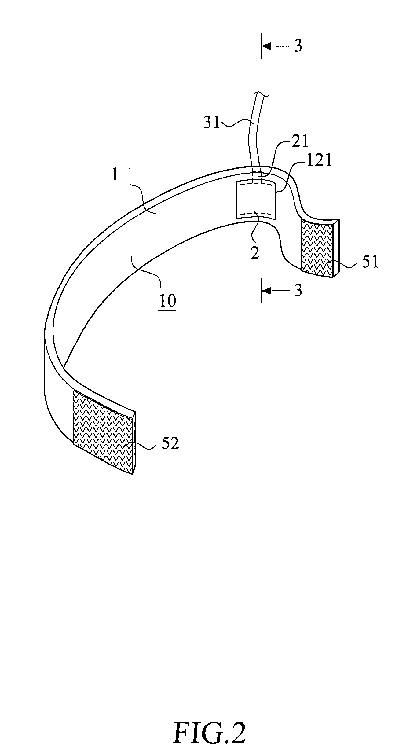 Carotid pulse measurement device