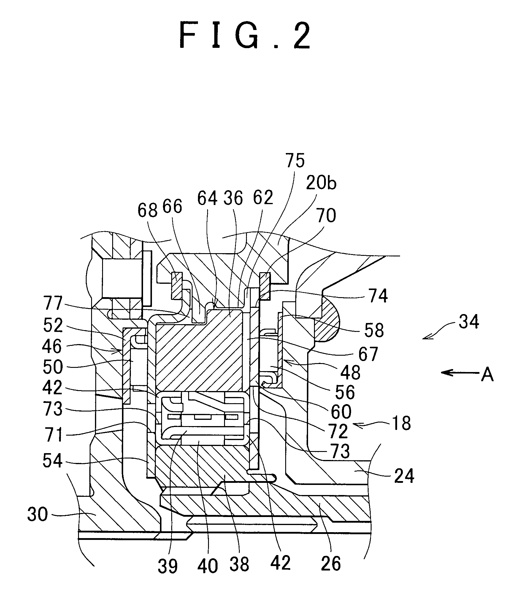 Stator support structure for a torque converter