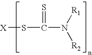 Tack free surface cures of polymers by organic peroxides in the presence of air