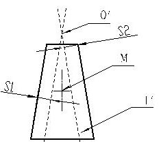 Capacitive touch screen writing pen and method for positioning touch spot position of capacitive touch panel writing pen