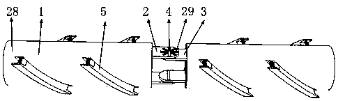 Foundation piling device for curve building