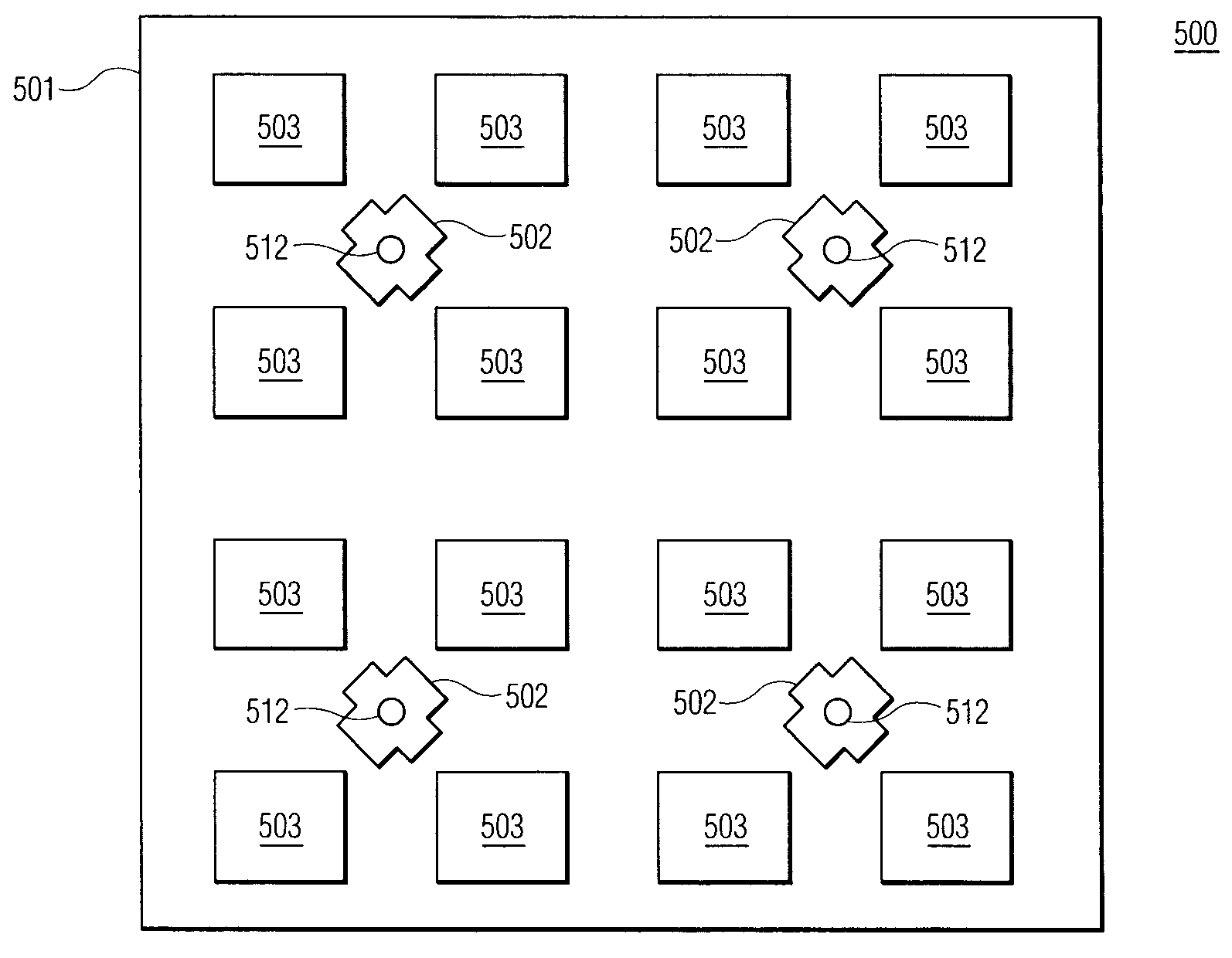 Method for maintaining light characteristics from a multi-chip LED package