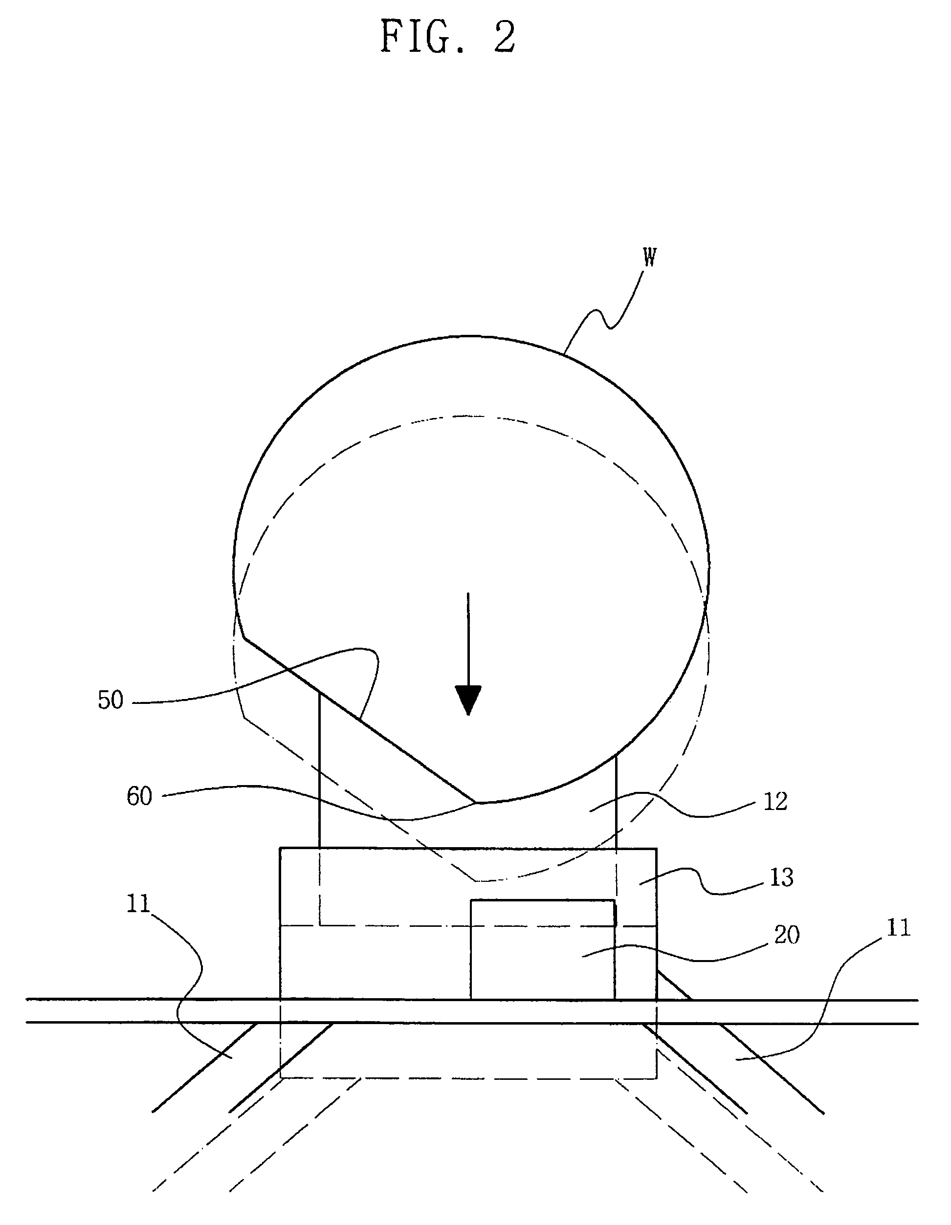 Wafer aligning apparatus and related method