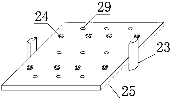 Disinfection treatment device for thermometer