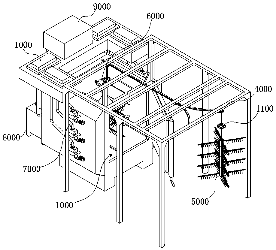 Intelligent surface treatment method for workpiece