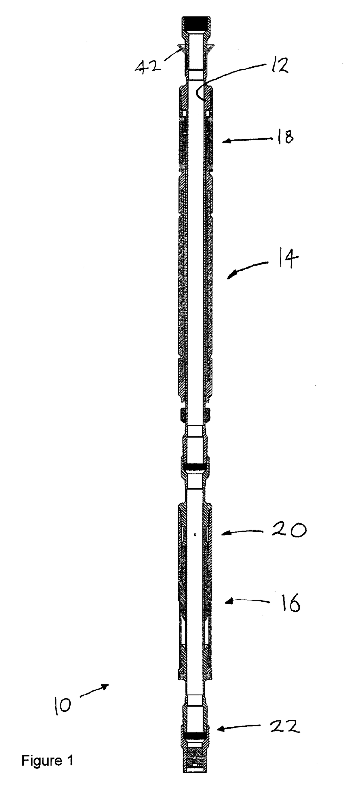 Hydraulic anchoring assembly for insertable progressing cavity pump