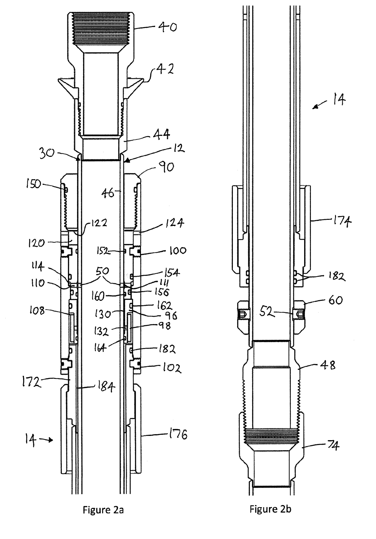 Hydraulic anchoring assembly for insertable progressing cavity pump