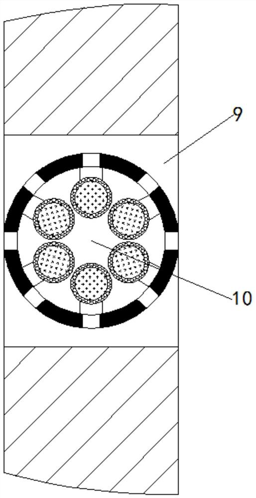 Computer CPU heat dissipation and dust removal integrated device