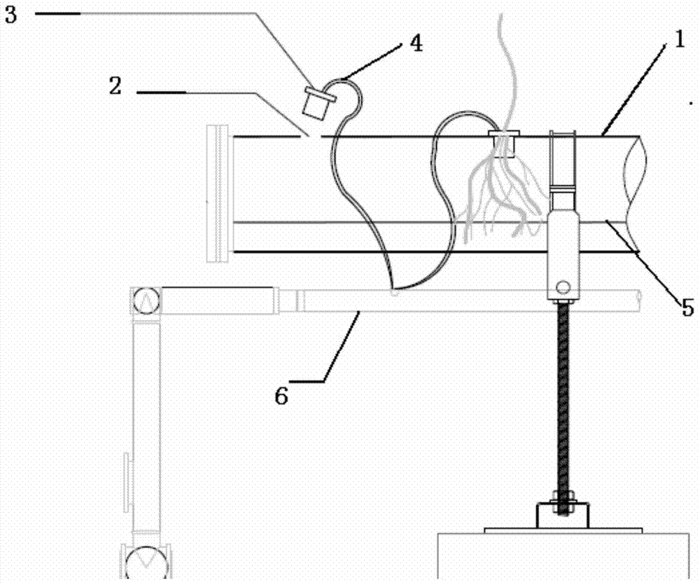 A soilless culture pipe and pipe system with root support