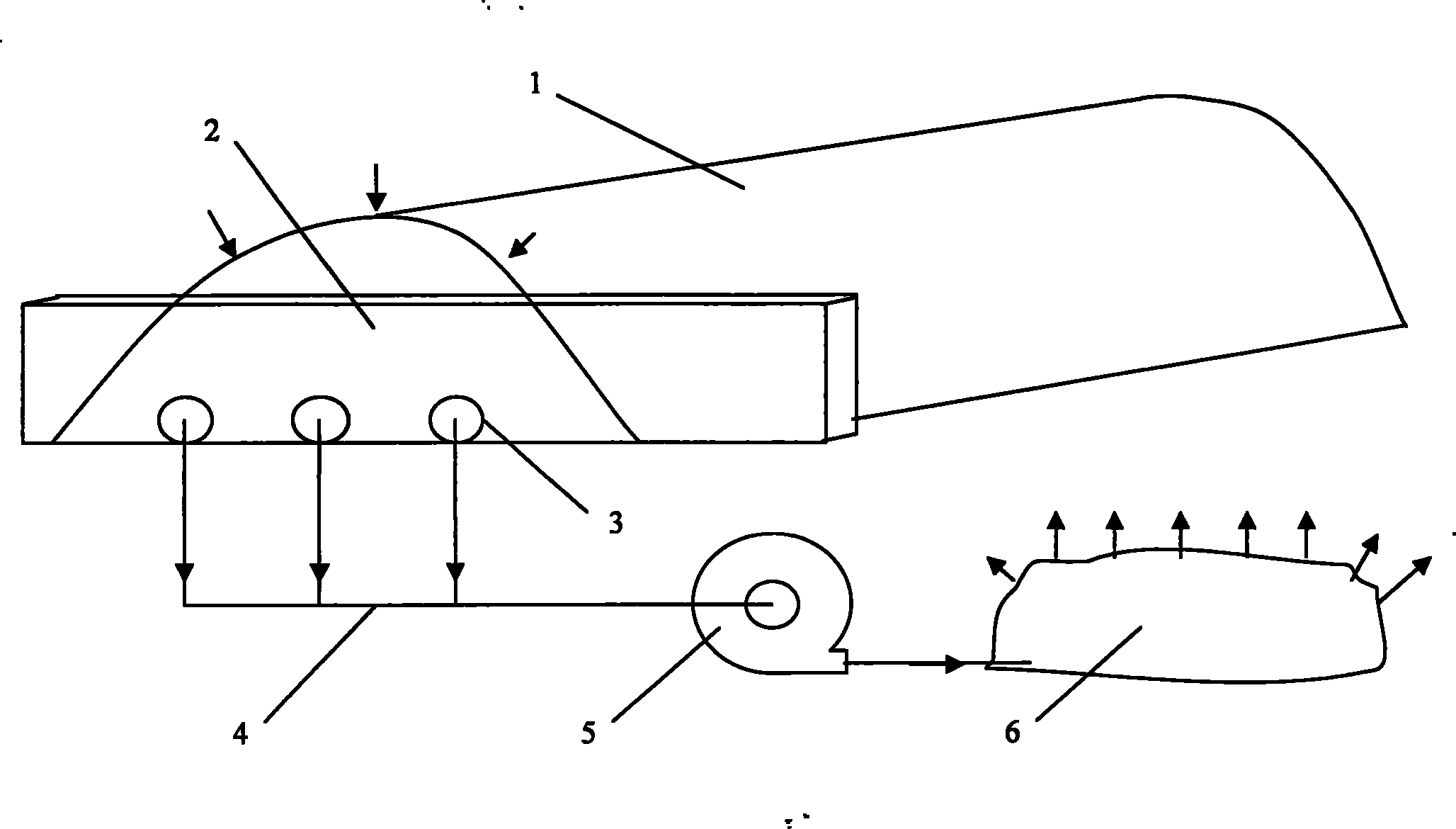 Semi-forced ventilation static sludge aerobic compost method