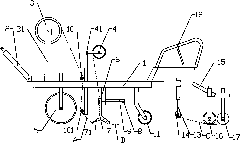 Carrot seeding and film laminating machine